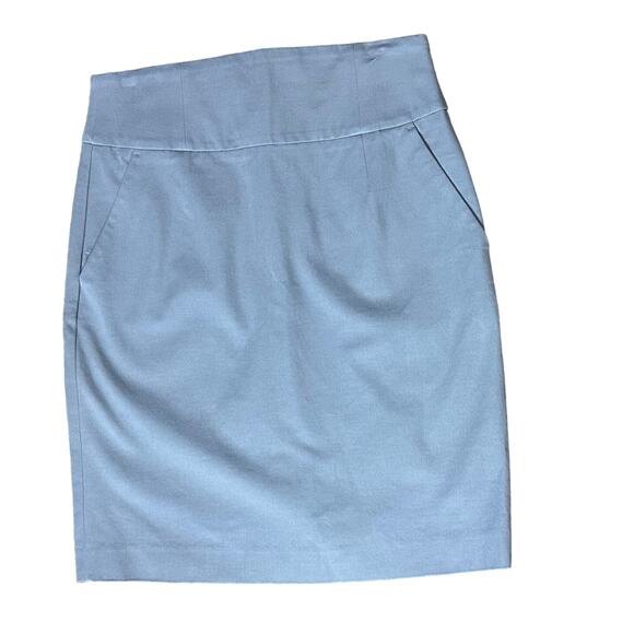 Banana Republic grey pencil skirt corpcore secretary core 90s size 6 - Picture 1 of 5